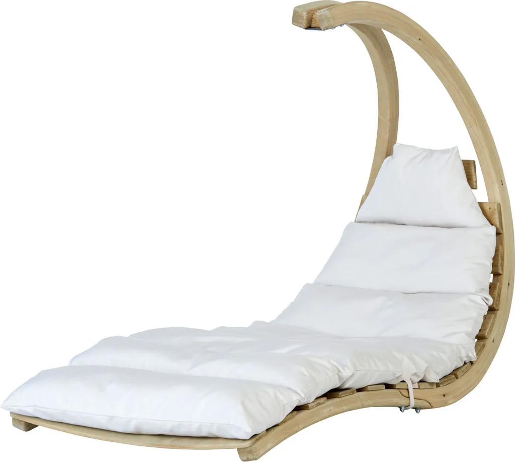 Chaise-longue suspendue Swing Lounger Creme