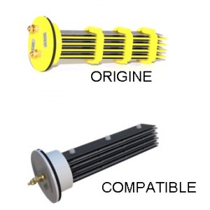 Cellule Compatible PACIFIC 100 9 plaques 195x42 mm Culot jaune